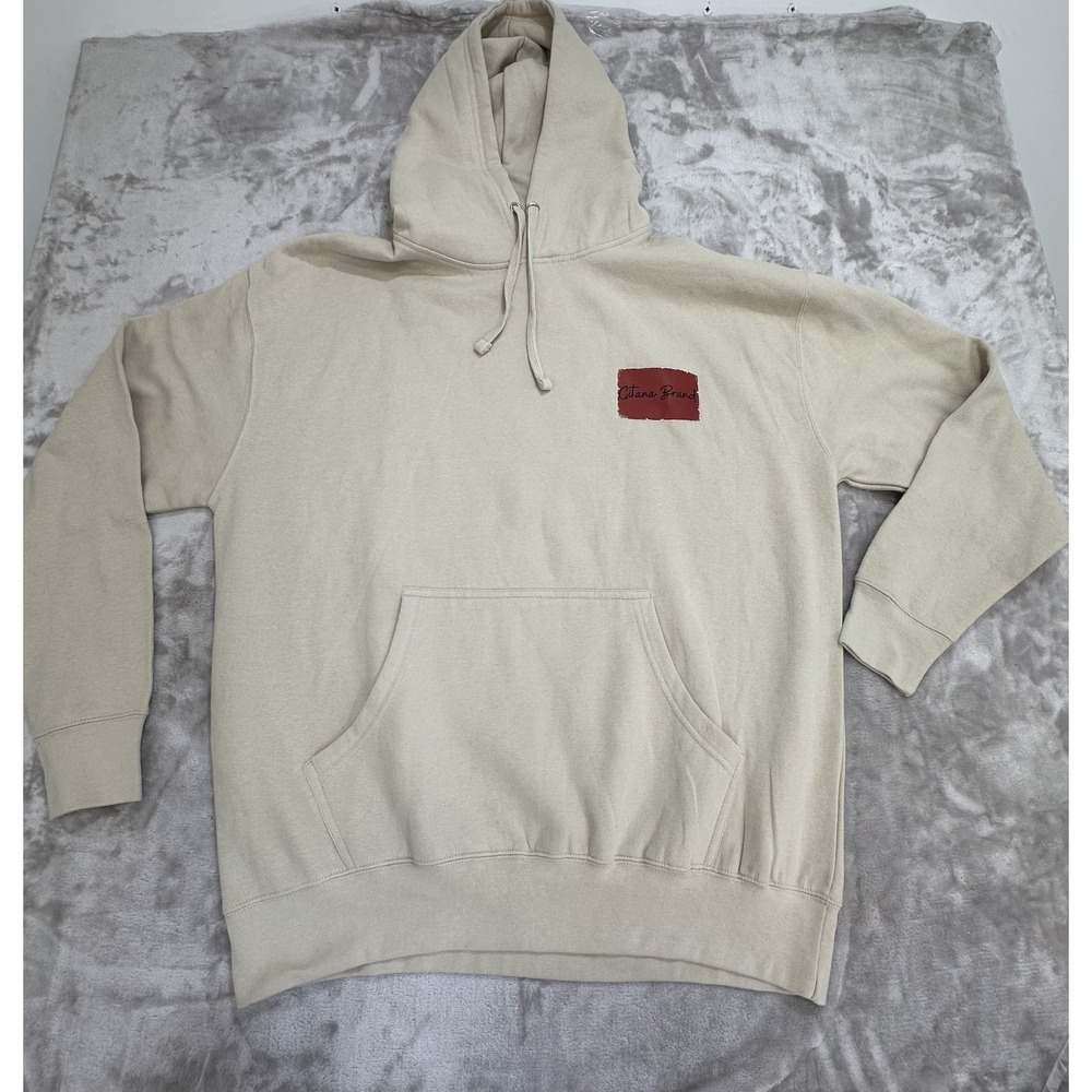 Men's Hoodie Size XL Beige Gitana Brand "So‎ You Train Jiu Jitsu" Hooded New